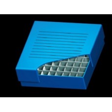 Cardboard freeze box 2 inch(5cm) for 81 1.5/2.0ml microtubes,Blue